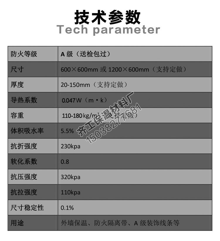 無機(jī)復(fù)合聚苯不燃保溫板